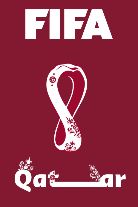 FIFA Qatar 2022 Poster | FIFA Plakat template